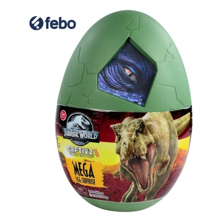 Jurassic World Captivz Clash Edition Mega Huevo Sorpresa - Imagen 2