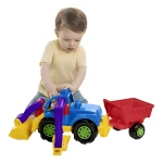 Tractor Completo Calesita Accesorios Desmontables Febo
