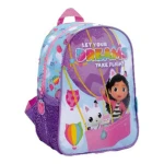 Mochila Gabby´s Dollhouse Básica Ballone Line 30 Cm Kanata