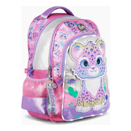Mochila Espalda Footy 18 Pulgadas Leopardo