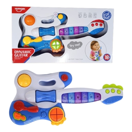 Juguete Didactico Guitarra Huanger Mundo Kanata