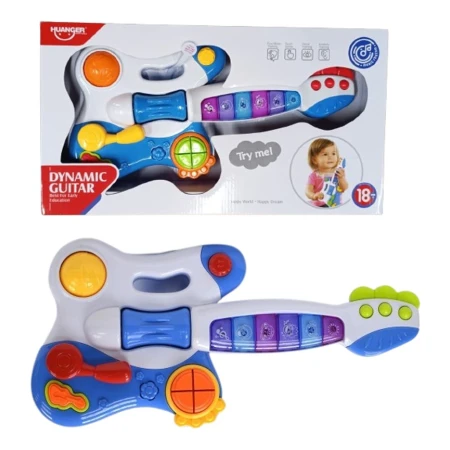 Juguete Didactico Guitarra Huanger Mundo Kanata