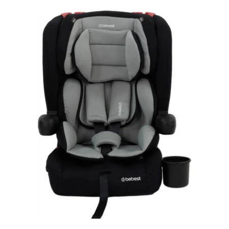 Butaca Booster Con Respaldo Bebesit Smart Gris P/ Auto Bebes - Imagen 6