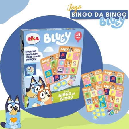 Juego De Bingo De Bingo Bluey - Elka Mundo Kanata - Imagen 4