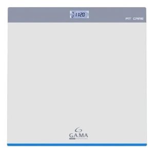 Balanza Gama Fit Care Digital Pesa Vidrio Templado Color Blanco