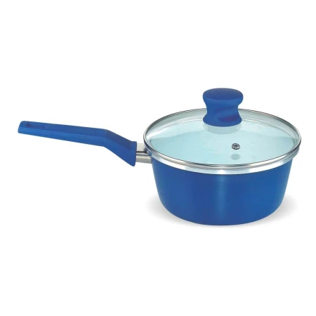 Cazo De Aluminio 18 Cm Con Interior Ceramico Cuori Kanata