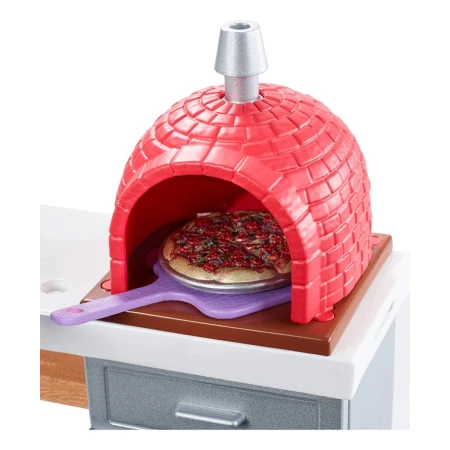 Accesorio Para Muñeca Barbie Horno De Pizza Mundo Kanata - Imagen 4
