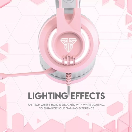 Auricular Gaming Para Juegos Hg20 Chief2 Sakura Kanata - Imagen 3