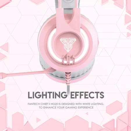 Auricular Gaming Para Juegos Hg20 Chief2 Sakura Kanata - Imagen 3