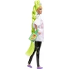 Muñeca Barbie Extra Cabello Trenza Hdj44 Mundo Kanata - Imagen 2