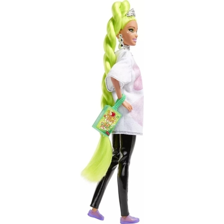 Muñeca Barbie Extra Cabello Trenza Hdj44 Mundo Kanata - Imagen 2