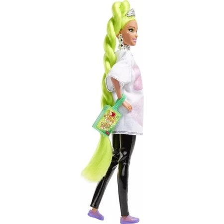 Muñeca Barbie Extra Cabello Trenza Hdj44 Mundo Kanata - Imagen 2