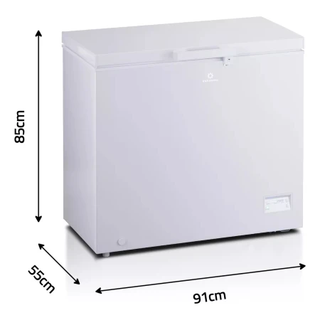 Freezer Indurama Dual 145l Blanco Mundo Kanata - Imagen 2