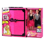 2 Muñecas Con Ropero Accesorios Zapatos Vestidos Carteras