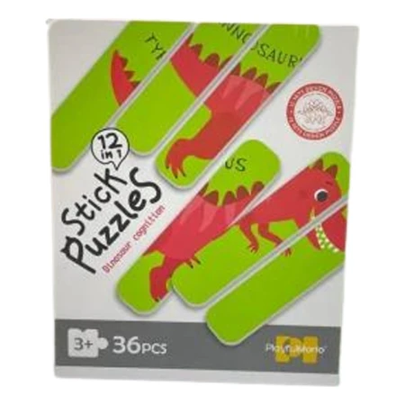 Puzzle Infantil Dinosaurios 36 Elementos Cierre Magnético