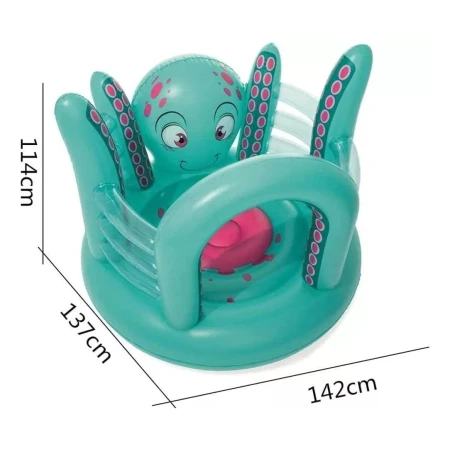 Inflable Saltarin Pelotero Pulpo 1,42mt Bestway 52267 - Imagen 3