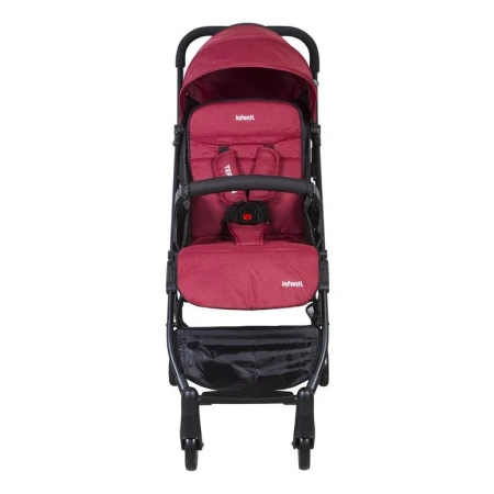 Coche De Bebé Infanti Terrain C-3 De Paseo Reclinable Rojo - Imagen 10