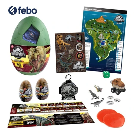 Jurassic World Captivz Clash Edition Mega Huevo Sorpresa