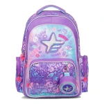 Mochila De Espalda Footy Lifestyle Star Violeta-celeste