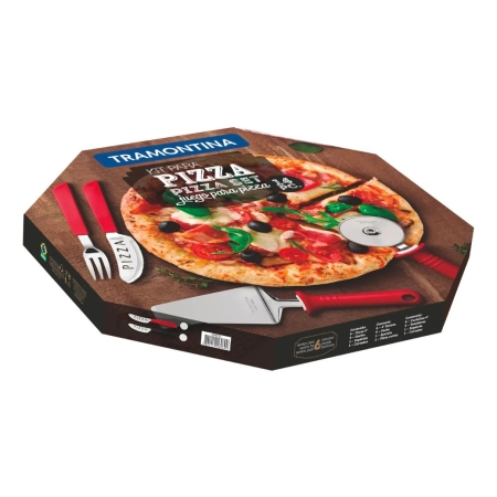 Juego 14 Piezas Azadera + Accesorios Para Pizza Tramontina - Imagen 2