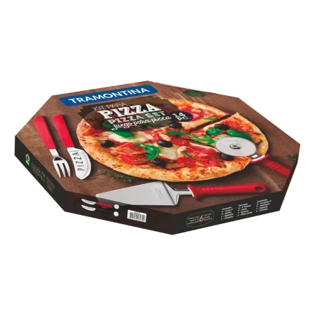 Juego 14 Piezas Azadera + Accesorios Para Pizza Tramontina - Imagen 2