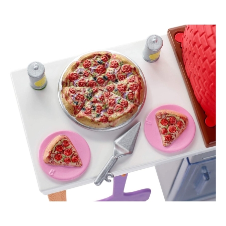 Accesorio Para Muñeca Barbie Horno De Pizza Mundo Kanata - Imagen 5
