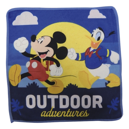 Toallita Toalla De Mano Mickey Y Donald Mundo Kanata