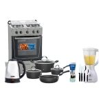 Cocina Combinada + Cubiertos + Batería + Jarra + Licuadora