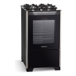 Cocina A Gas Punktal Pk-490g Con Grill Mesada Vidrio Kanata