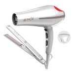 Planchita De Pelo Elegance Lino + Secador Bora Lino