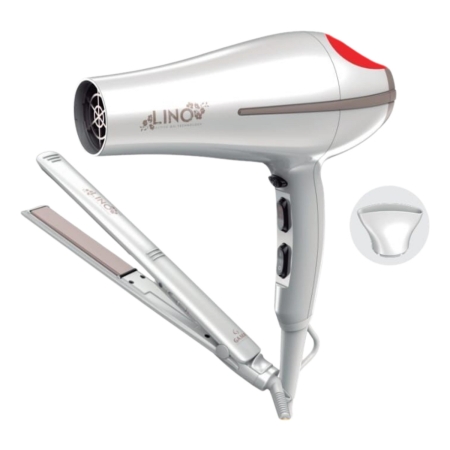 Planchita De Pelo Elegance Lino + Secador Bora Lino