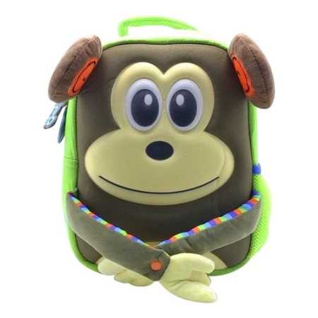 Mochila Espalda Jardin 11 PuLG Animalitos El Zoo Funny Land