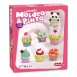 Juego Infantil Moldea Y Pinta Cupcake Mundo Kanata
