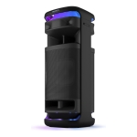 Parlante Bluetooth Portátil Sony Ult Tower 10 Color Negro
