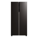 Heladera Black Inverter 482l Side By Side Midea Mdrs619fgr28