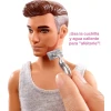 Muñeco Ken Barbie Muebles Baño Afeitar Fyk51 Mundo Kanata - Imagen 7