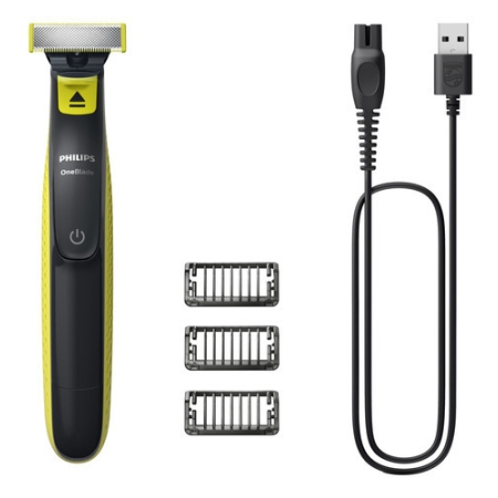 Philips Oneblade 3 Peines Recortadores Extraibles Y Cargador - Imagen 2