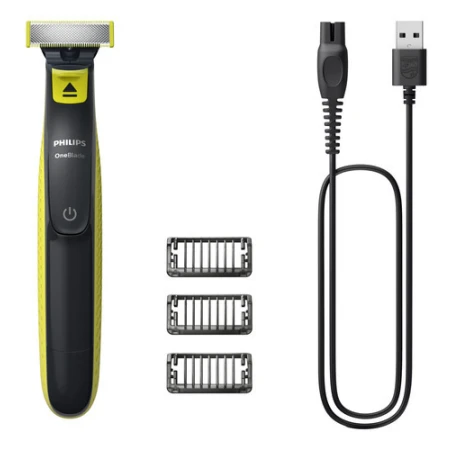 Philips Oneblade 3 Peines Recortadores Extraibles Y Cargador - Imagen 2