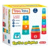 Vasitos Apilables Topa Topa Colores Letras Y Números Kanata