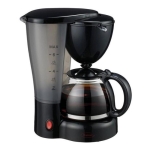 Cafetera De Goteo Kassel 6 Tazas Filtro Color Negro Kanata