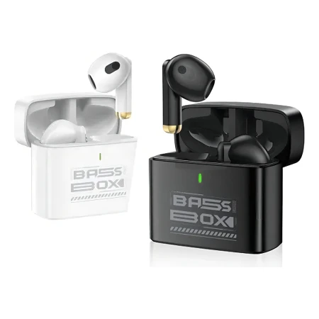 Auricular Foneng Inalambrico Tws Subwoofer 2 Colores Bl128 Color Negro - Imagen 4