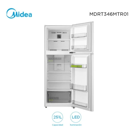 Midea Heladera 251l Mdrt346mtr01 Color Blanco Mundo Kanata - Imagen 3