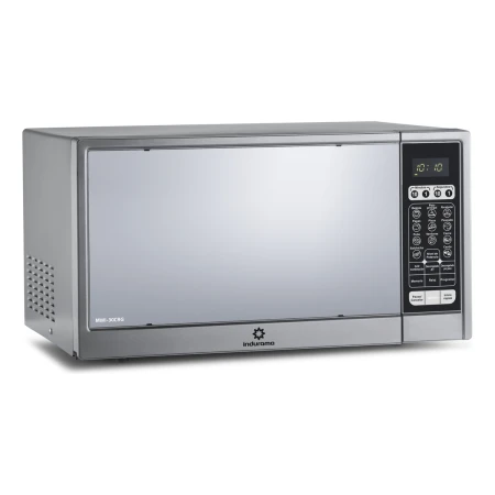 Microondas Digital 30l Puerta Vidrio Espejada Indurama