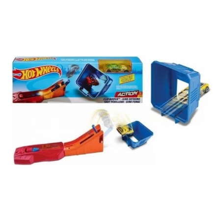 Pista Para Autitos Hot Wheels Pista Action Flip Ripper - Imagen 2