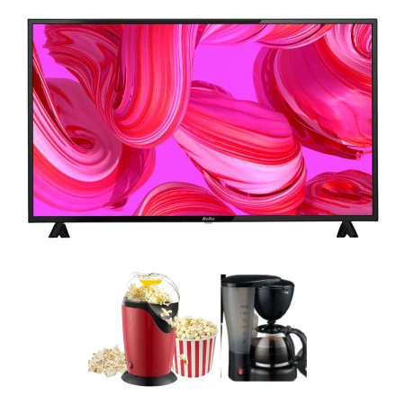 Smart Tv 42 +maquina De Cafe + Maquina De Pop