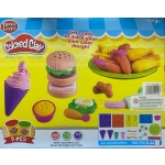 Set De Masas Colored Clay Hambur 1414347