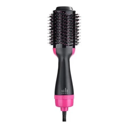 Cepillo Alisador Redondo 360° Seca Anti Friz Kanata