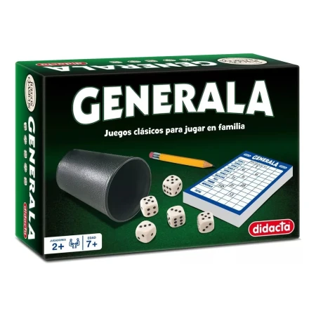 Generala Didacta Juego De Mesa Con Dados Mundo Kanata