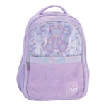Mochila Escolar Filgo Starpak 18 Cute Osito Peluche Lila