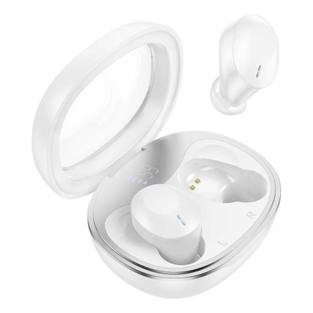 Auricular Inalambrico Hoco Eq3 Bege Mundo Kanata - Imagen 4